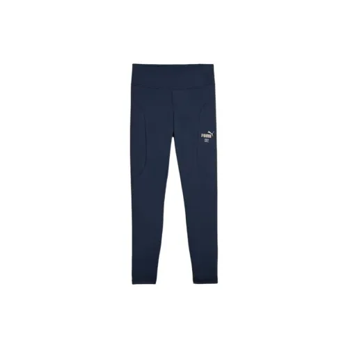 PUMA First Mile Is A Recyclable And Eco-friendly Series Sports Pants Women's Marine Blue