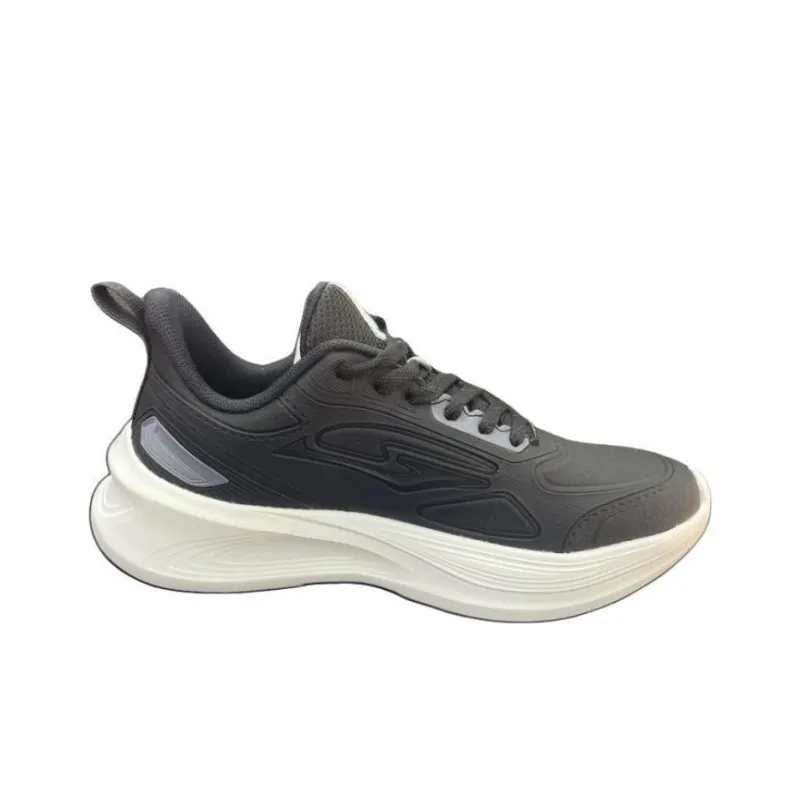 Erke Cushioning Wear Resistant Low Top Casual Running Shoes Women's Black-1