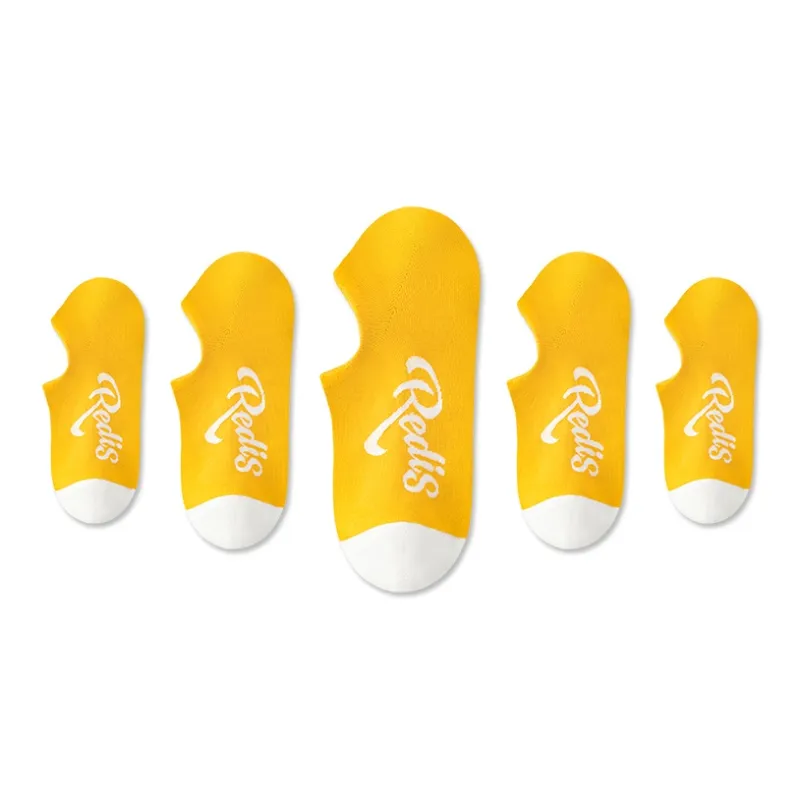 Taste The Color No Show Socks Men's 5 Pack-11