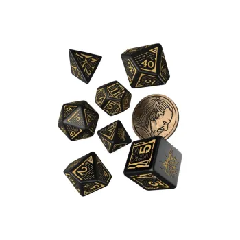 Q WORKSHOP The Witcher Dice Set. Vesemir   The Sword Master Board Games