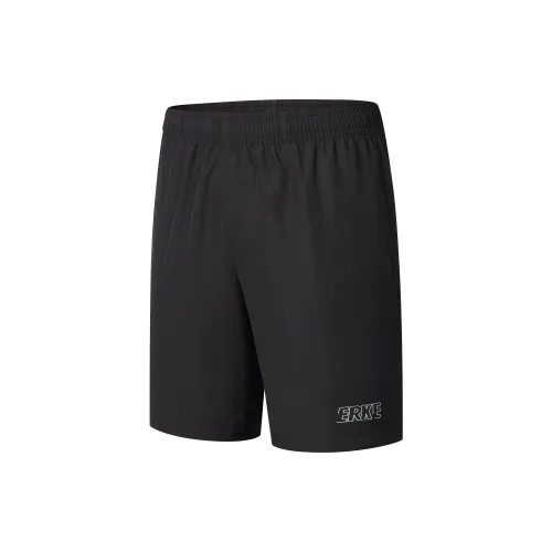 Erke Casual Shorts Unisex Jet Black