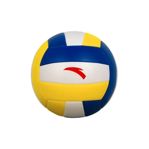 Anta PVC Size 5 Ball Volleyball Unisex Yellow Blue White