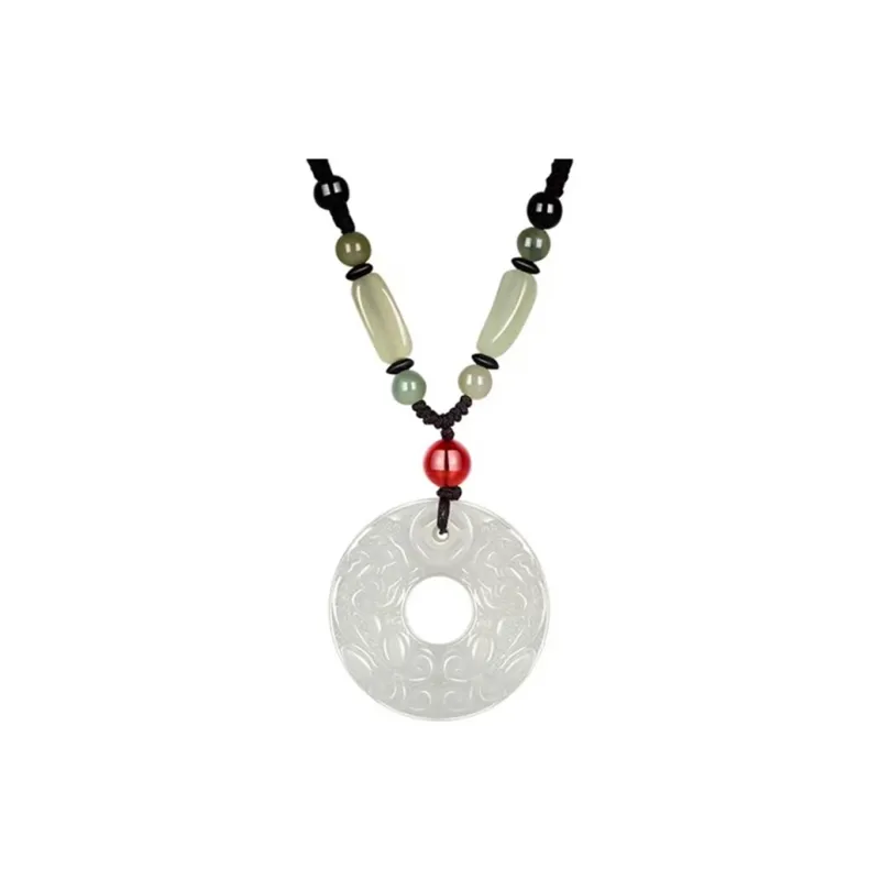 Centennial Chuanqi Chalcedony Jade Pendants Unisex-3
