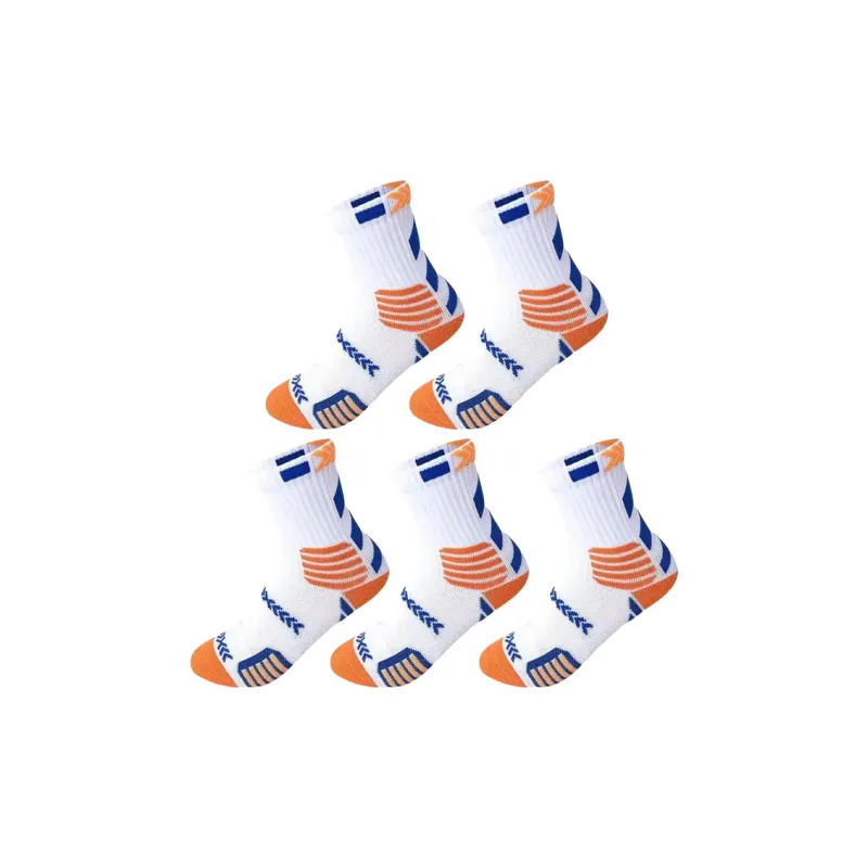 BEAR UNION Mid Calf Socks Unisex 5 Pack-8