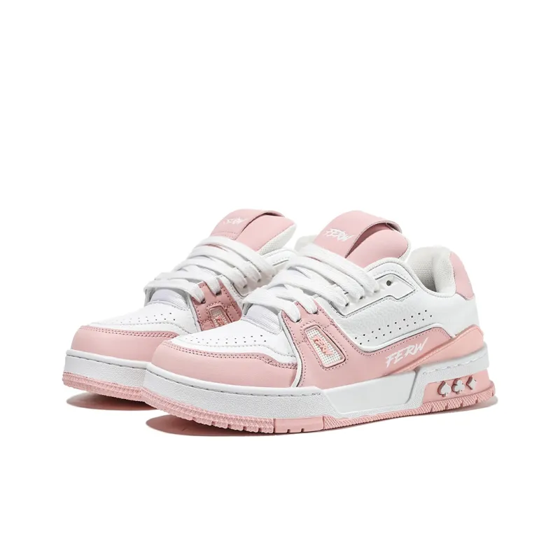 FERW Dream Sweetheart Anti Slip And Wear Resistant Lightweight Low Top Skateboard Shoes Women's-2