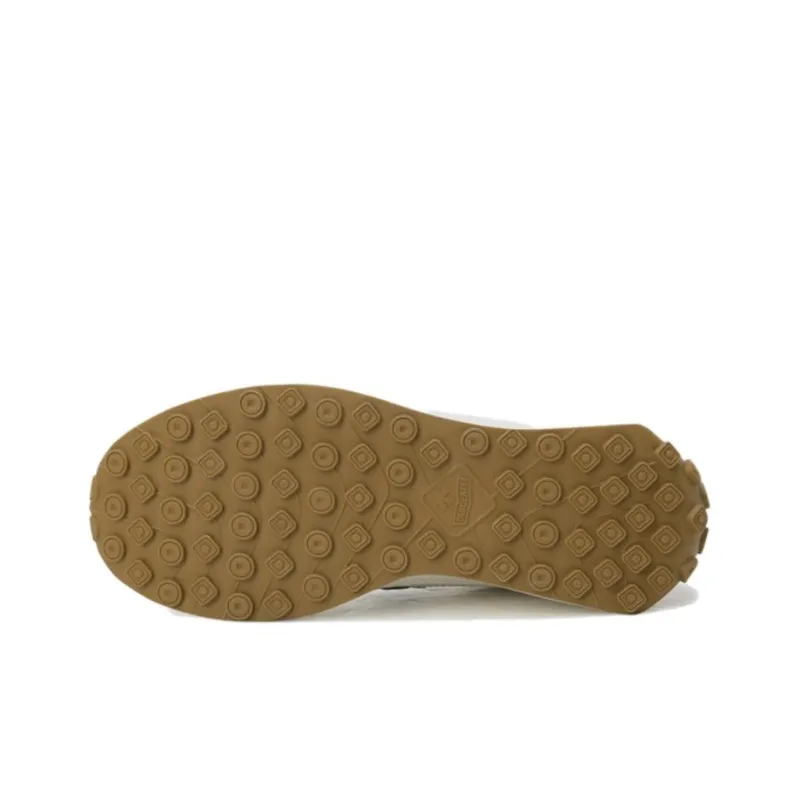 DESCENTE Cron Racer Anti Slip And Wear Resistant Breathable Low Top Casual Shoes Unisex Beige-4