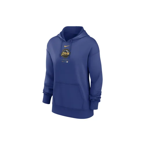 Nike X MLB Co-brand Sweatshirts Women's Blue