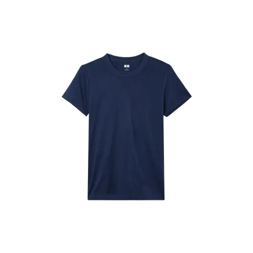 UNIQLO U Collection T-Shirts Women's Navy Blue