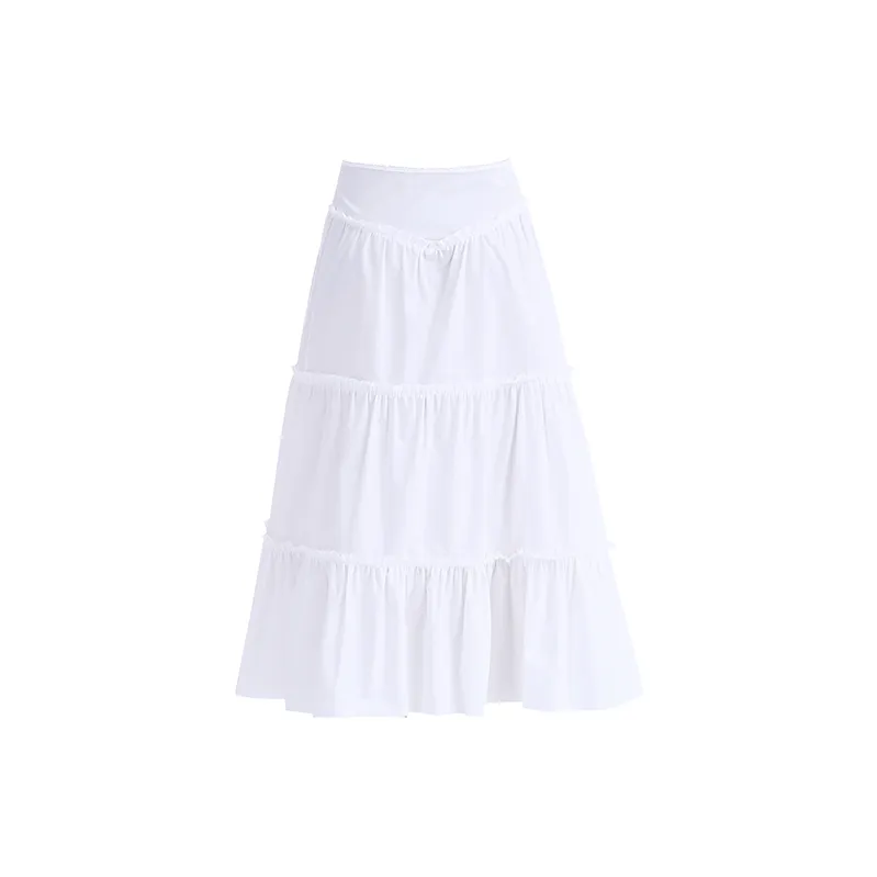 ZRZV Casual Long Skirts Women's-4