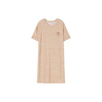 The Story Of The Flower Season Nightgown Women's Orange
