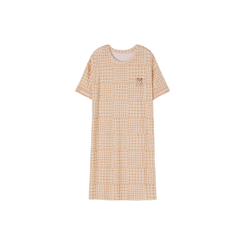 The Story Of The Flower Season Nightgown Women's Orange-0