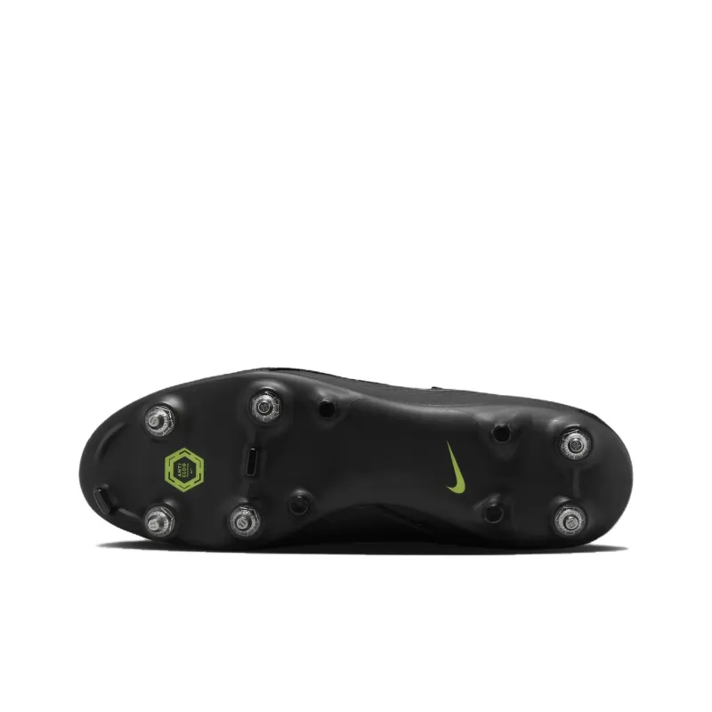Nike Phantom GX SG Metal Long Studs Anti-Slip And Wear-Resistant Support Soccer Shoes Unisex Black-4