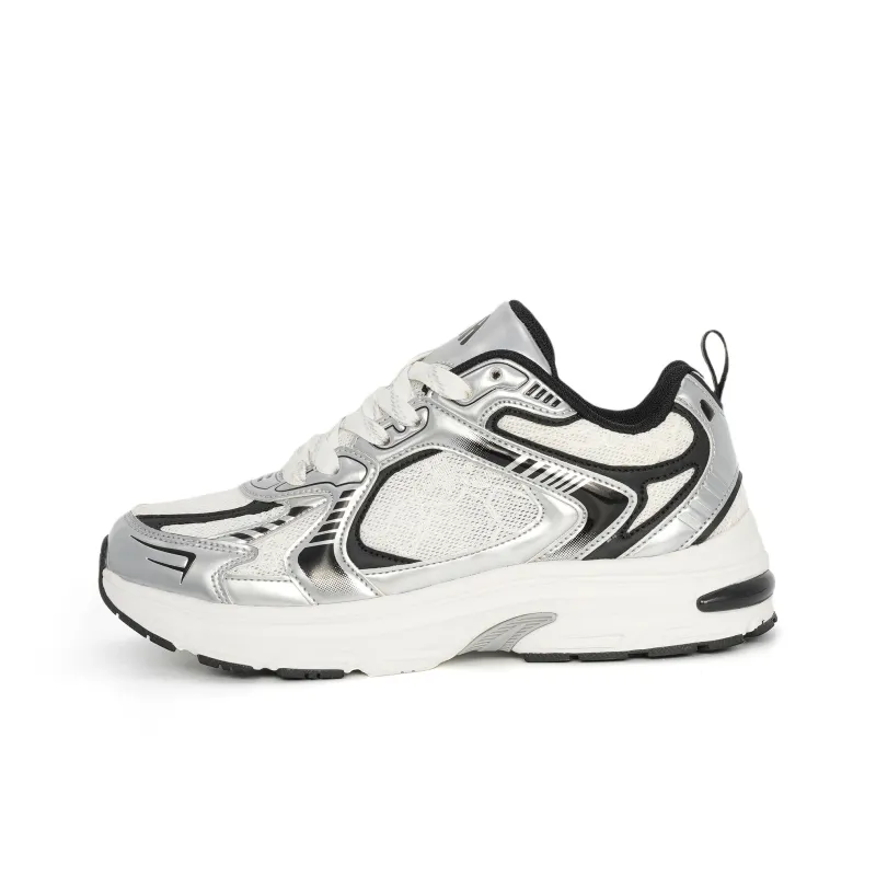 OHJC Cushioning Anti Slip And Wear Resistant Height Increasing Low Top Chunky Sneakers Women's-5