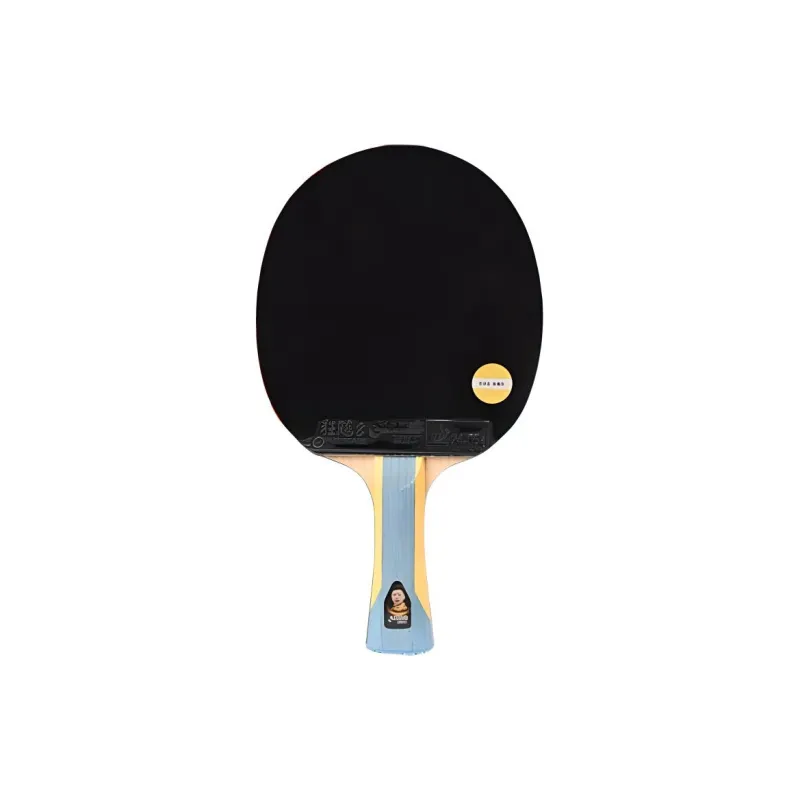 DHS Ping Pong Paddles Unisex Black Red-4