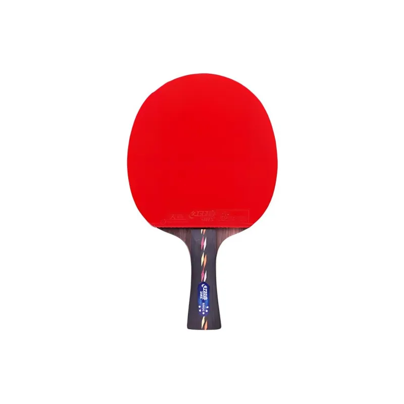 DHS Ping Pong Paddles Unisex Black Red-2
