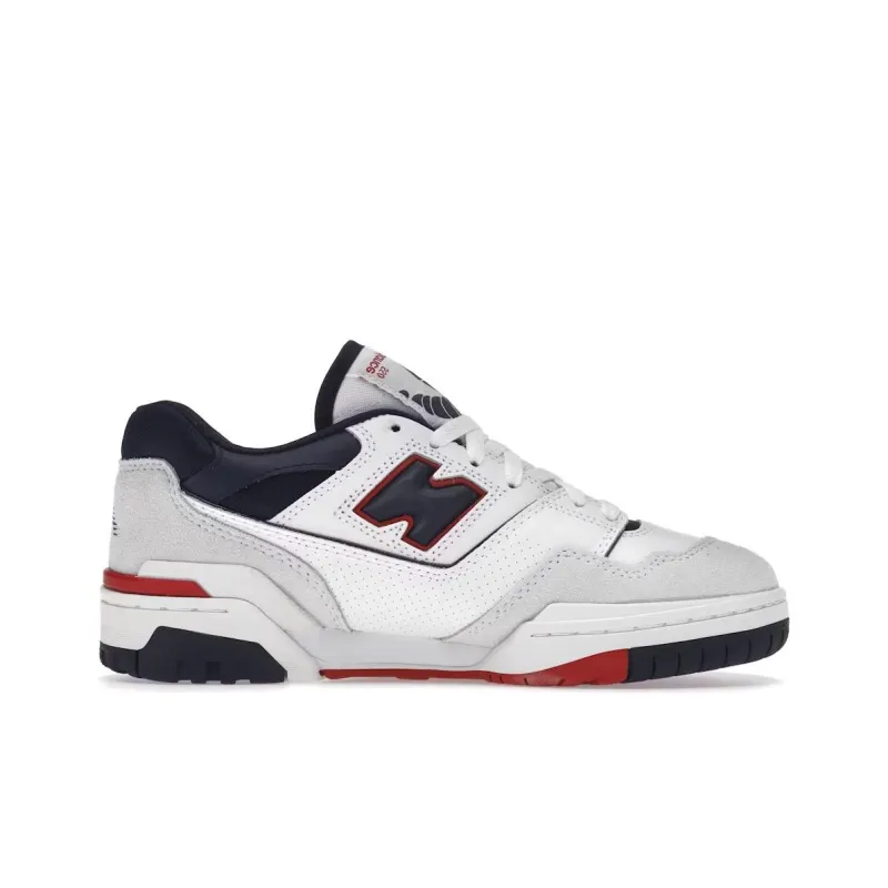 New Balance 550 Premium White Navy Red-1