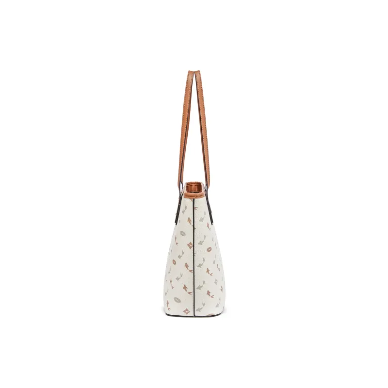 RED DRAGONFLY PVC Tote Commute Versatile Premium Minimalist Large Capacity Underarm Shoulder Bag Women's Multicolor-49