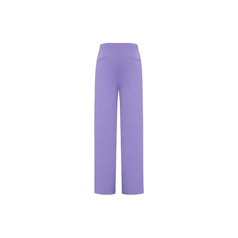 BBLLUUEE Casual Pants Women's Mist Purple-1