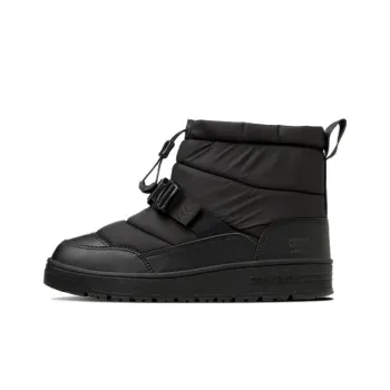 Converse Bot Cp Wt Warm Wear-Resistant Cushioning Crew Snow Boots Unisex Black