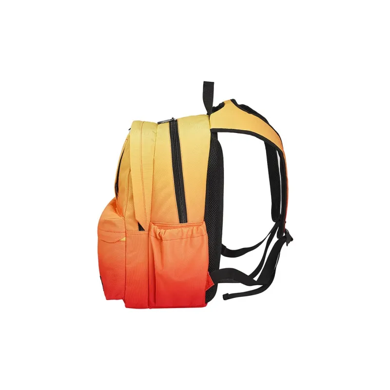 Hahhhsis Polyester Middle School Student, High School Student, University Student Backpack Unisex Gradient Coffee-10
