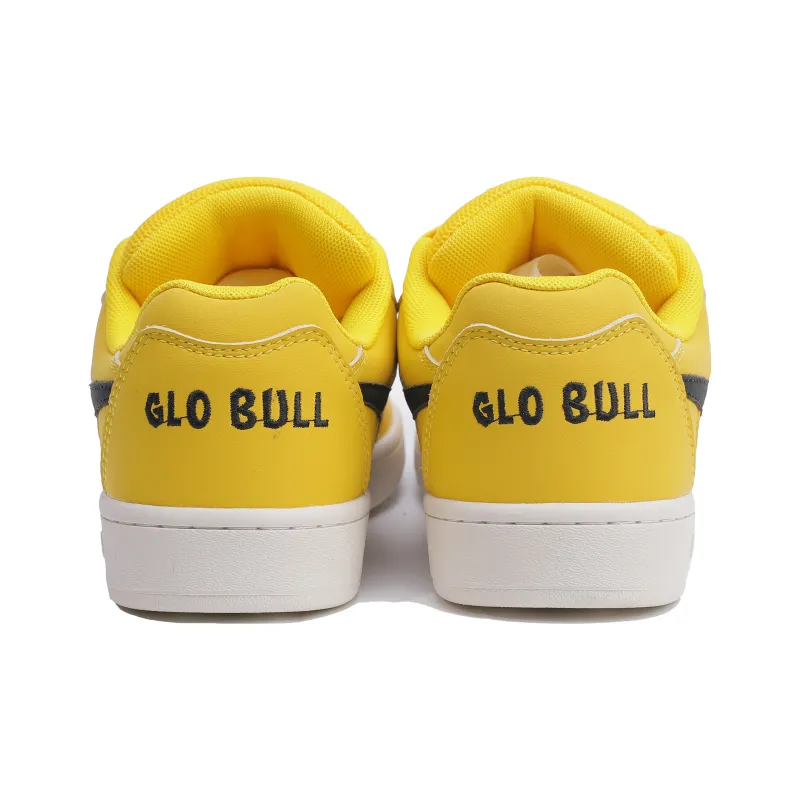 GLO BULL Skateboard Shoes Unisex Low Top Yellow-4