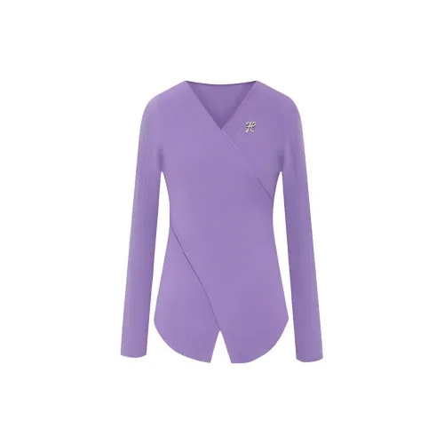 BBLLUUEE Knitwear Women's Fragrant Purple