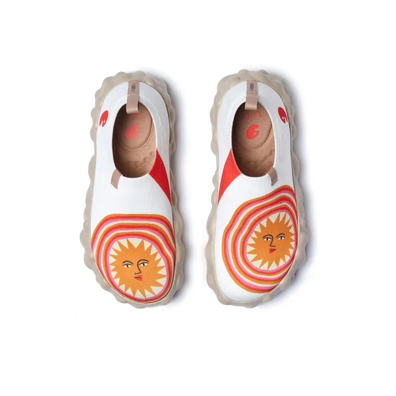 U.IN Painted Travel Artist Collaboration Collection Casual Shoes Men's-5