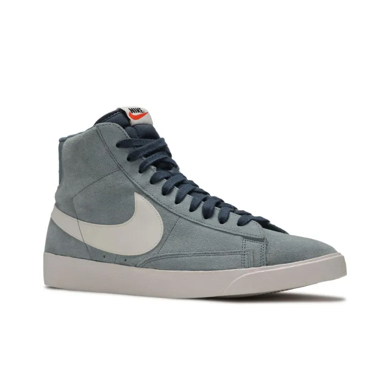 Nike Blazer Mid Vintage Aviator Grey Monsoon Blue Women's-2