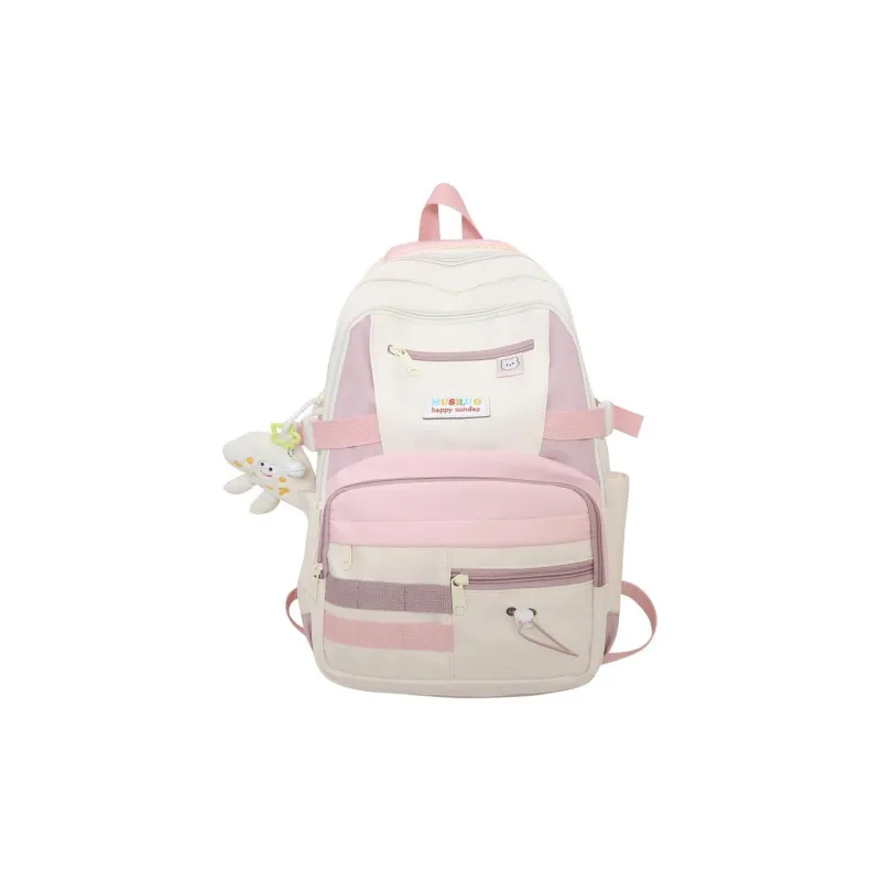 KAMLUI Nylon Backpack Regular Women's Multicolor-18
