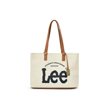 Lee Denim Bucket Bag, Tote Bag, Shopping Bag, Shoulder Bag Regular Women's Ecru
