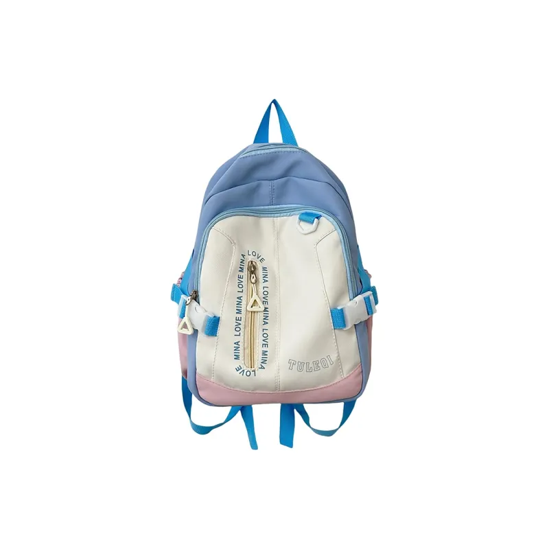 GEERDUN Nylon Backpack Women's Black/Pink/Purple/Green/Blue-6