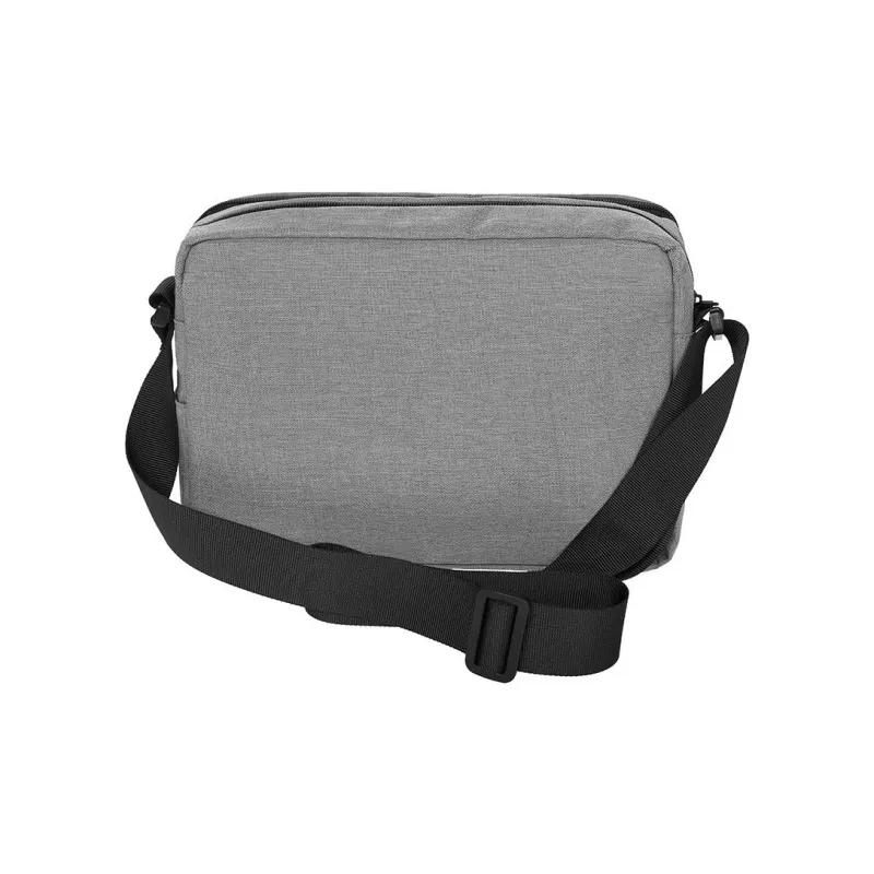 LEXON Polyester Shoulder Bag, Crossbody Bag Regular Unisex Orange/Gray-6