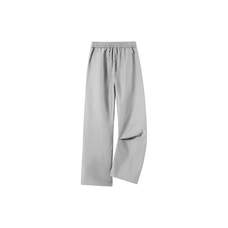 BENGEN Casual Pants Unisex Black-8