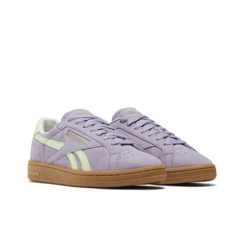 Reebok Women's Club C Grounds Uk 'Dusk Purple Astro Lime' Women's-1