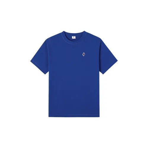 Le Coq Sportif T-Shirts Unisex French Blue Color