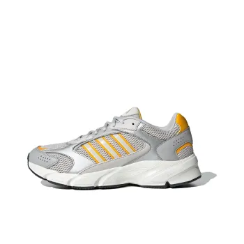 Adidas CRAZYCHAOS 2000 Anti Slip Wear Resistant Low Top Casual Running Shoes Unisex Silver Yellow