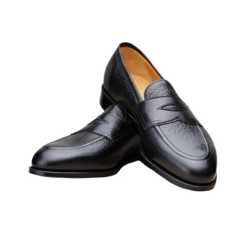 Edward Green Piccadilly Loafers Men's Black-3