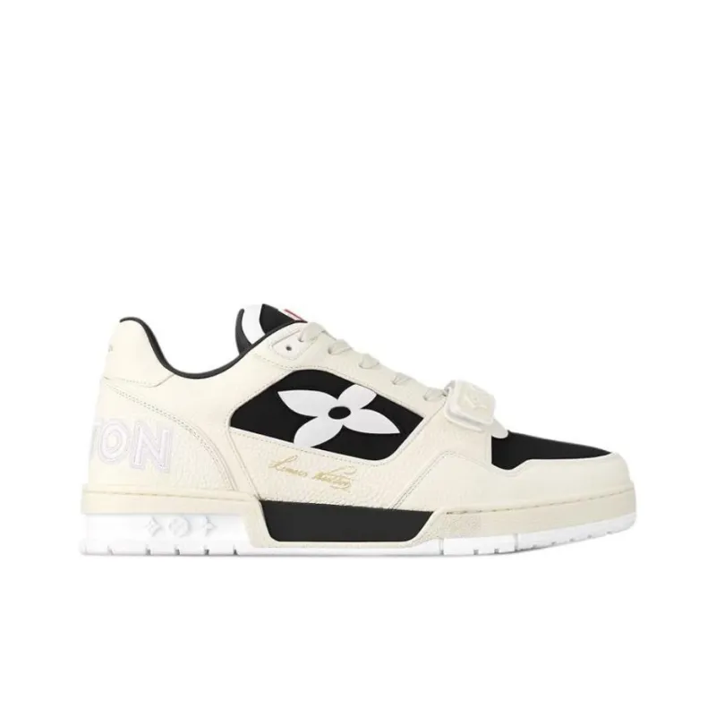 LOUIS VUITTON Trainer Skateboard Shoes Men's Black-1