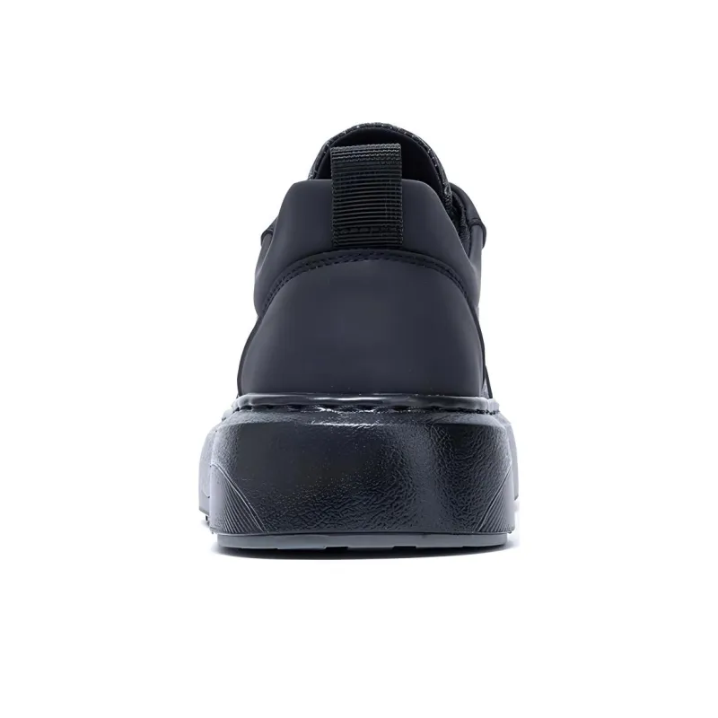 JOSINY Breathable Water-Resistant Wear-Resistant Cushioning Height Increasing Low-Top Skateboard Shoes Men's-4