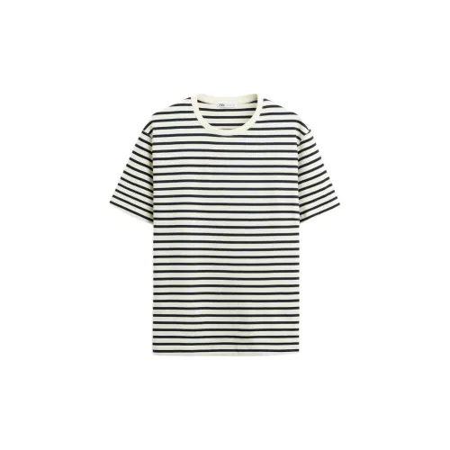 ZARA T-Shirts Men Blue