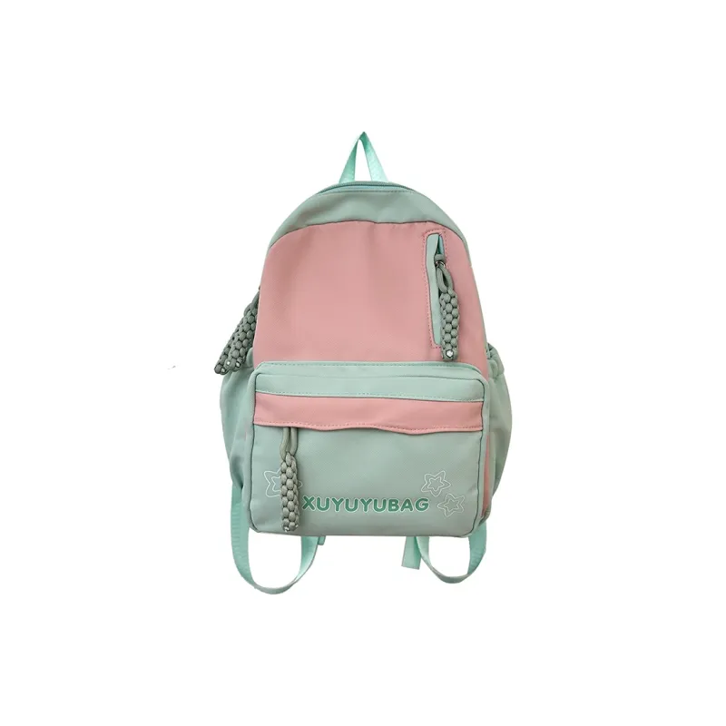 GEERDUN Nylon Backpack Women's Pink/Blue/Brown/Black/Purple/Green-10