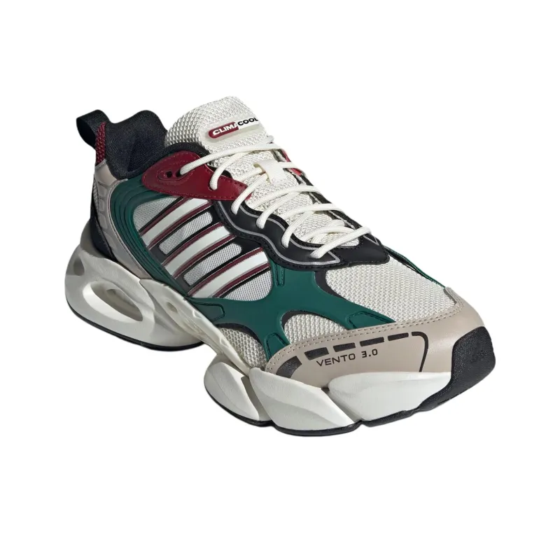Adidas CLIMACOOL VENTO 3.0 Anti Slip Wear Resistant Low Top Casual Running Shoes Men's White Green-2