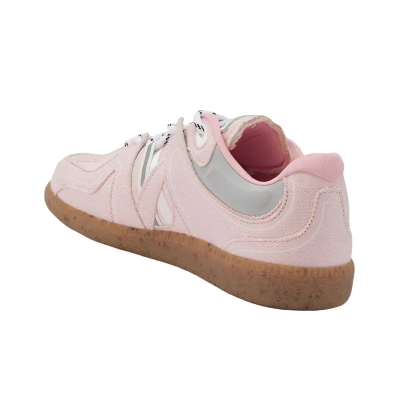 GANNI Low Top Stylish Skateboarding Shoes Women's Pink-2