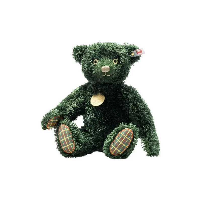 Steiff Limited Edition Collection Tomorrow Teddy Christmas Teddy Bear Green Dolls Plush Doll 34cm High-1