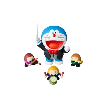 Medicom Toy Doraemon Equipment-Made UDF 'Movie Doraemon Nobita's Earth Symphony Earth Symphony' Chibi Figures 6.2cm