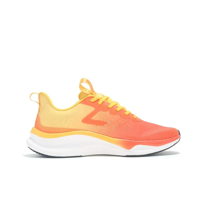 KVIV Cushioning Anti Slip And Wear Resistant Breathable Coverage Low Top Running Shoes Unisex White-10