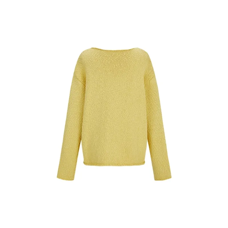 URBAN REVIVO Knitwear Women's Tulip Yellow-1