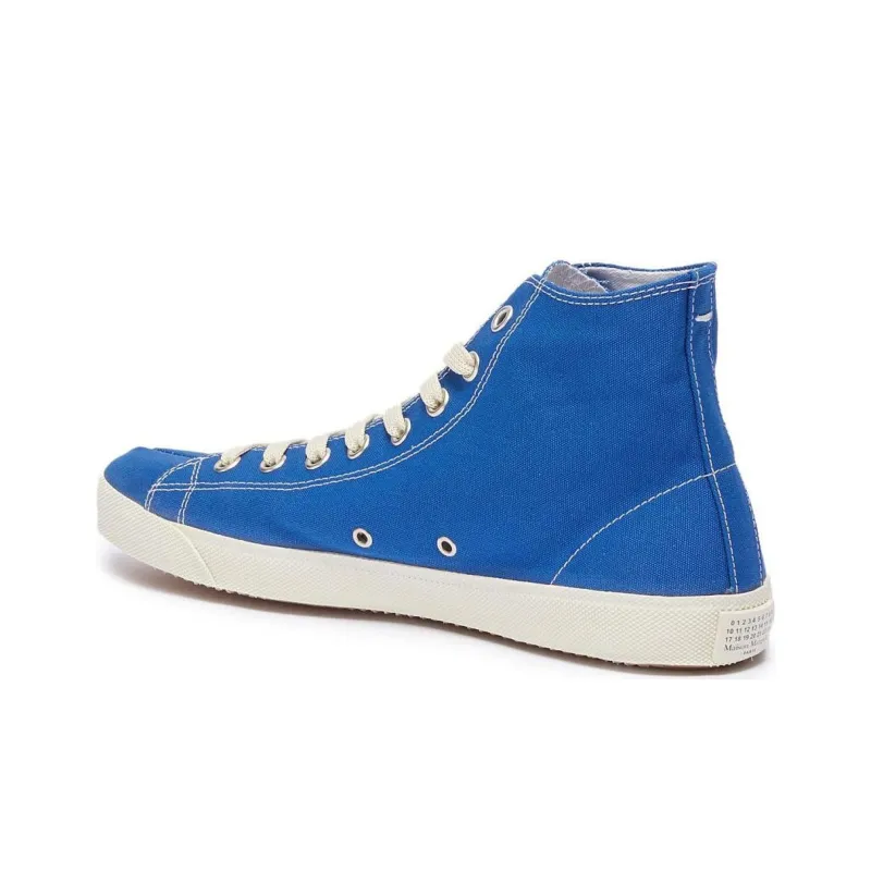 Maison Margiela Abrasion Resistant High Top Skateboard Shoes Women's Blue-3