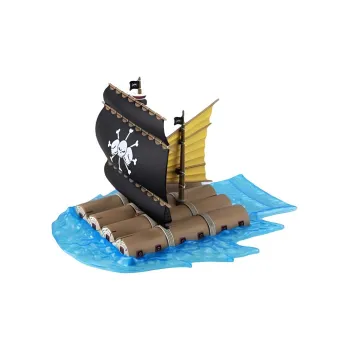 BANDAI Black Beard Bamboo Raft Model Kits