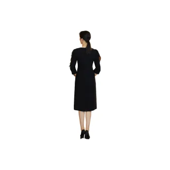 BBLLUUEE Long Sleeved Dress Women's Ink Black